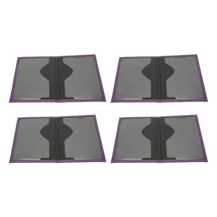 Porte-passeport Voyage Pour Couple - 2 Pièces En PU Imperméable - Design Monde Avec Cartes D'embarquement Inclus