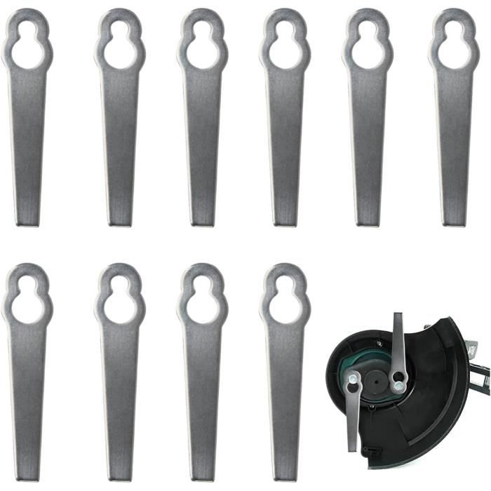 10 Lames De Rechange En Acier Inoxydable Pour Tondeuse à Gazon Et Coupe-bordure - Tranchant Durable
