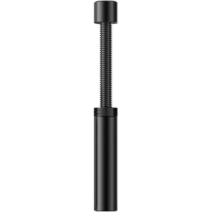 Kit Per Porta Scorrevole HomCom 183 Cm - Portata 100 Kg, Guida Acciaio, Rotelle, Per Porte Spesse 35-45 Mm, Colore Bianco