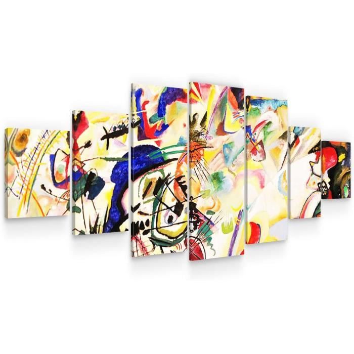 Tableau Toile ARTTOR 160x50cm - Abstraction Nuage Noir Obscurité - Déco Moderne