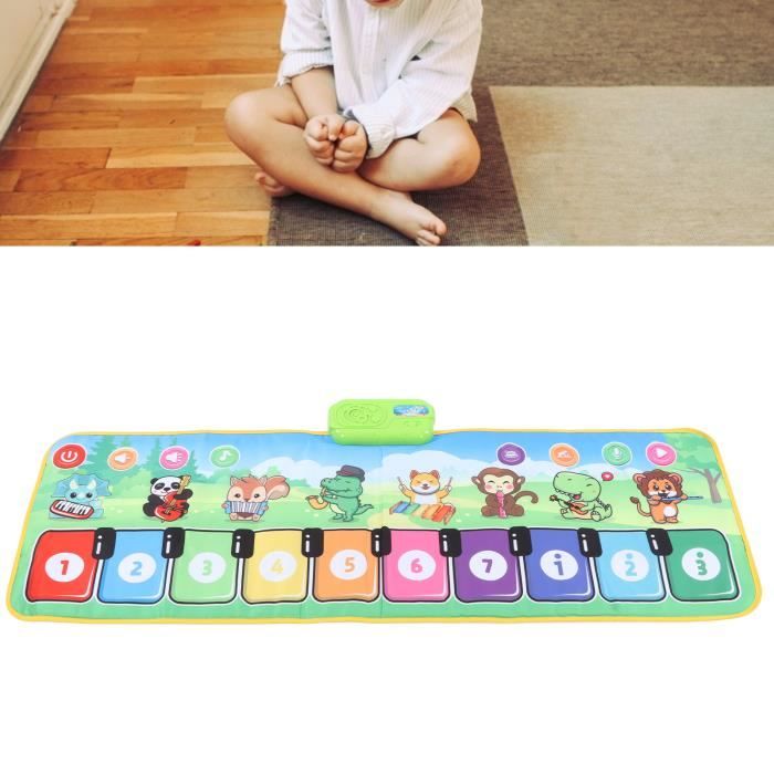 Kidmance Jouet Bebe 1 An, Tapis Musical Bébé Avec 6 Animaux Marins