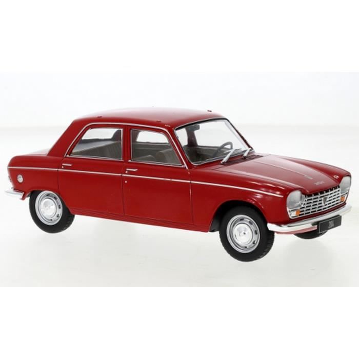 Miniature NOREV N°5 - Peugeot 204 - Rouge Vif - Dans Sa Boîte