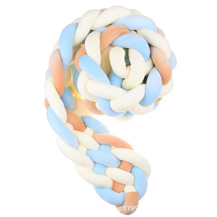 ROBA Serpent De Lit Bébé "Sternenzauber" - 170 Cm - Convient Comme Coussin D'allaitement - Blanc - Bébé - 0.00