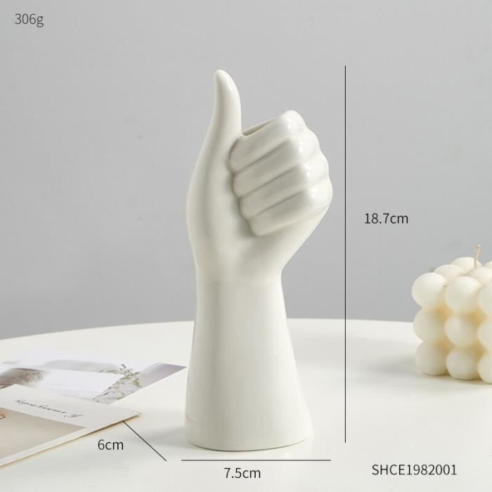 Vase Nordique Minimaliste Pot De Fleur Décoratif Moderne En