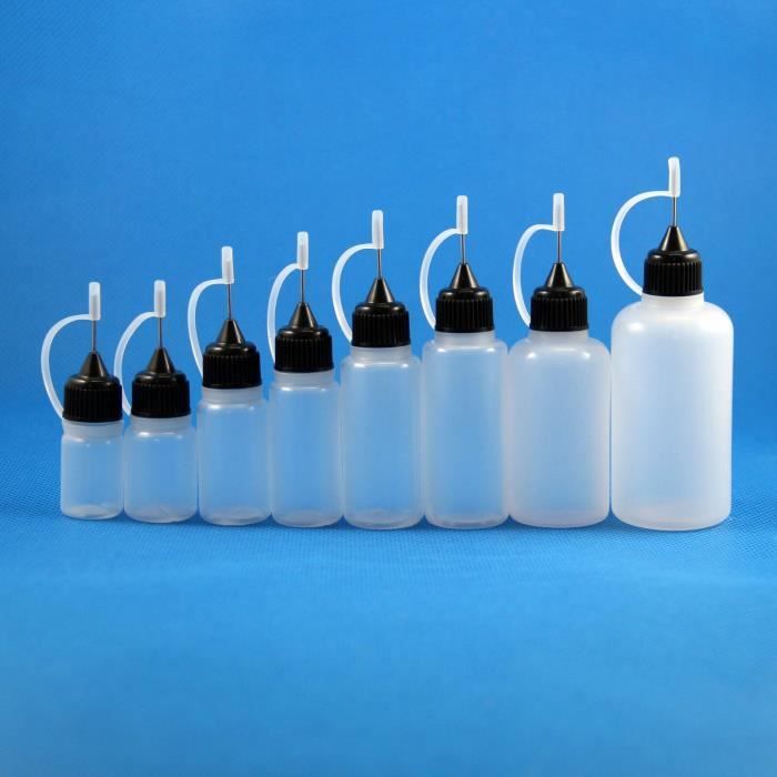 Lot De 8 Flacons Pipette 30 Ml En Verre Ambré – Avec 2 Pipettes, 2 Entonnoirs Et Étiquettes – Pour Huiles Essentielles, Aromathérapie