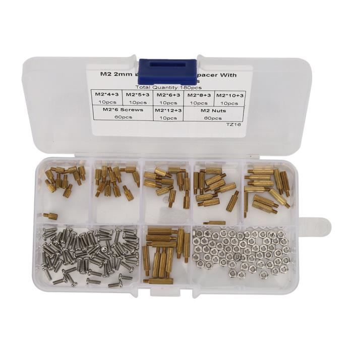 Lot De 100 Entretoises M2 X 6mm Pour Caméra De Surveillance - Uxcell - Neuf