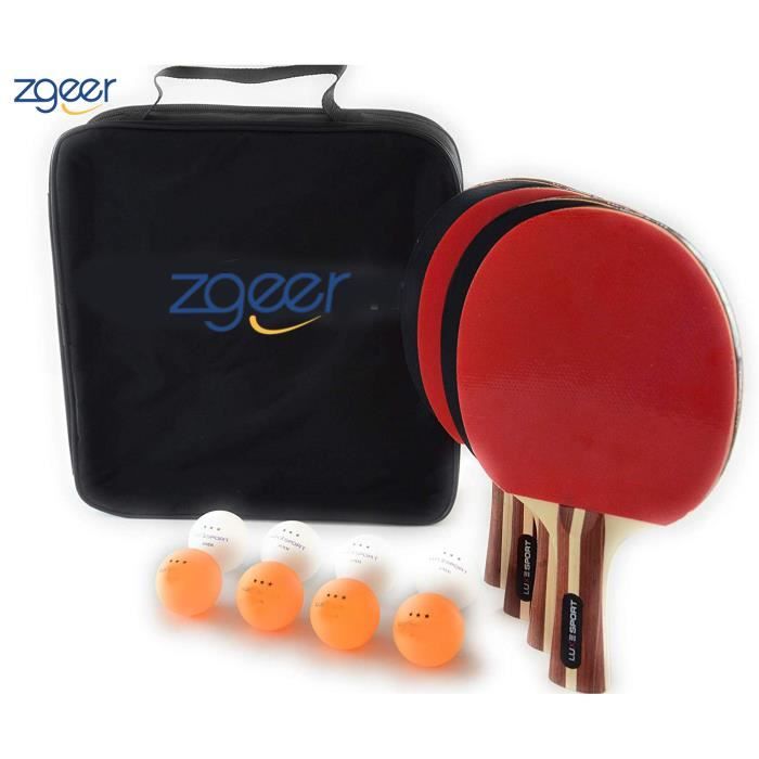 Support Mural Raquettes Tennis De Table - Rangement 4 Raquettes + 6 Balles En Acier
