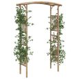 PERGOLA - Arche pour rosiers Bambou 118x40x187 cm - YW Tech DIO7734920946485-1