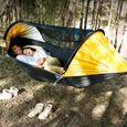TD® Moustiquaire hamac tente de camping en plein air double anti-moustique tissu balançoire chaise suspendue anti renversement-1