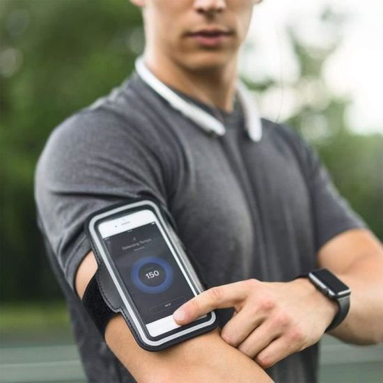 Brassard Sport Téléphone Xiaomi – Compatible Mi 12T, 13T, 11T, 10T, 9T, 11 Ultra, Etc. – Jogging, Course, Écouteurs