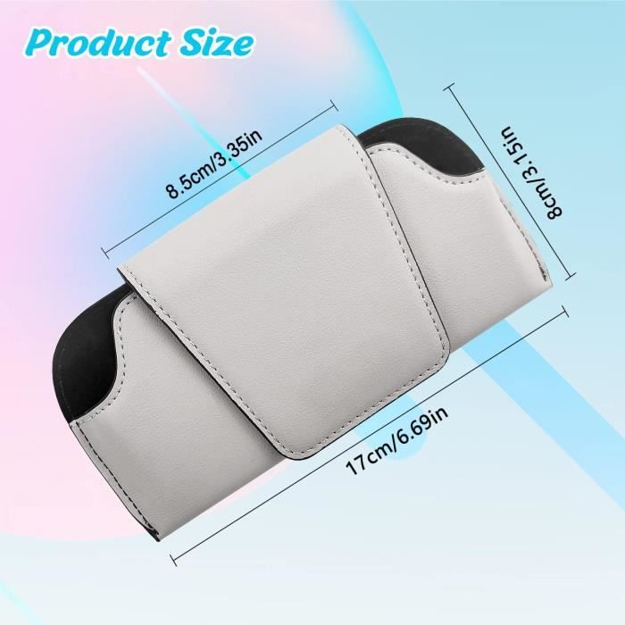 Porte-lunettes Pour Pare-soleil Voiture - Compatible Peugeot 508 PSE 2020+ - Accessoire Pratique
