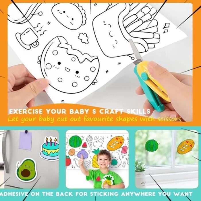 Acheter Papier pour enfants papier dessin rouleau coloriage papier rouleau  peinture à la main jouets couleur remplissage papier défilement
