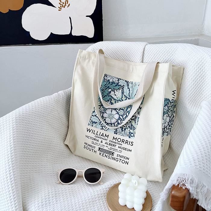 Sac en toile imprimé best sale