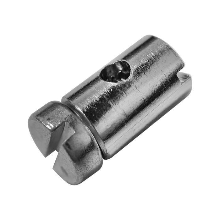 VisageVitalit Lot De 10 Serre-câbles Acier Inoxydable 304 – Pour Câbles 1 à 2,5 Mm, Fixation Solide