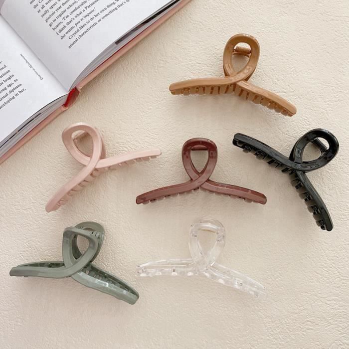 Barrettes Cheveux Novago - Forme Nœud Papillon - Lot De 12 - Couleurs Assorties