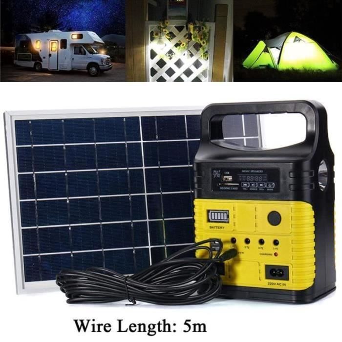 SWAREY Générateur D'Énergie Solaire Portable 518Wh 500W/1000W Groupe  Électrogène