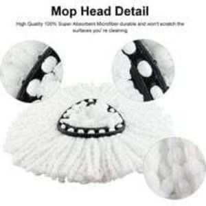 GDE - Lot De 2 Tampons De Nettoyage Pour Brosse Lavante, Tête