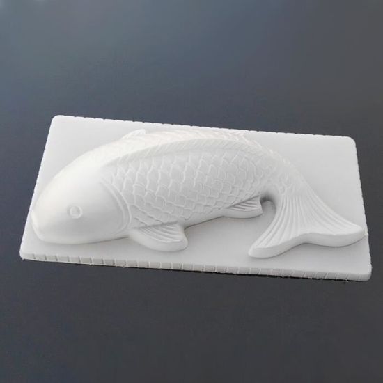 Moule A Gateaux Balleenshining Moule 3d A Carpe A Poissons Koi En Plastique Moule A La Gelee Sugarcraft Fait A La Main Type M Cdiscount Maison