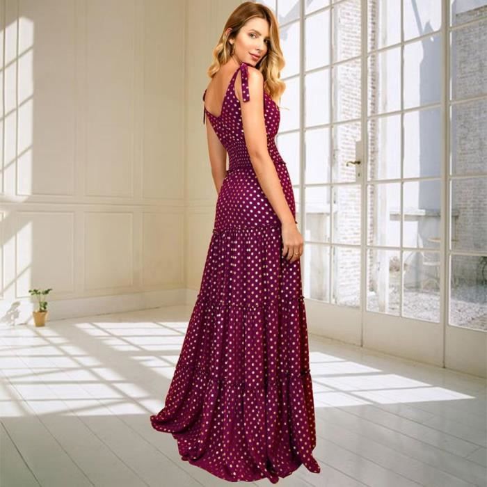 Robe dos col v clearance