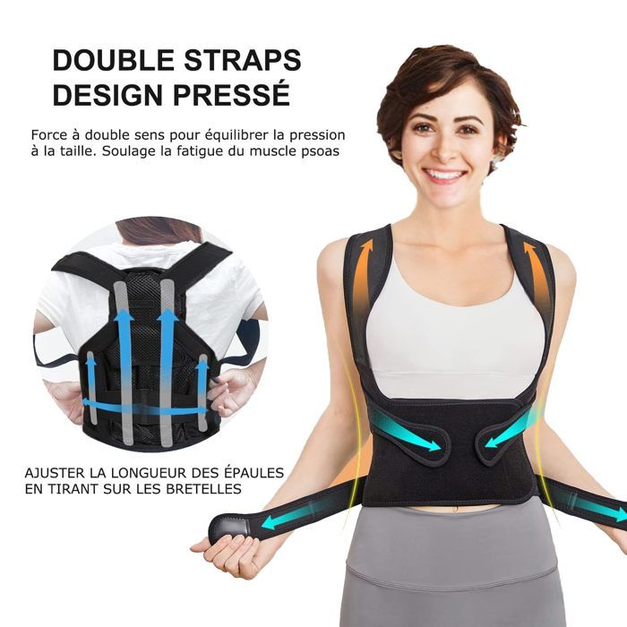 Redresse Dos Bretelle De Maintien Dorsal Redresse Dos Prix