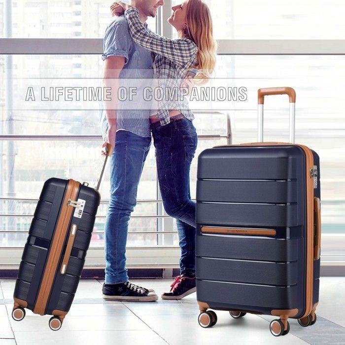British Traveller Valise de Soute 76x51x30cm Valise en Polypropylène