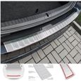 Protection pour bords de chargement en aluminium pour Skoda Octavia 4 Combi année 2020- Pas pour RS! [Argent brossé]-0