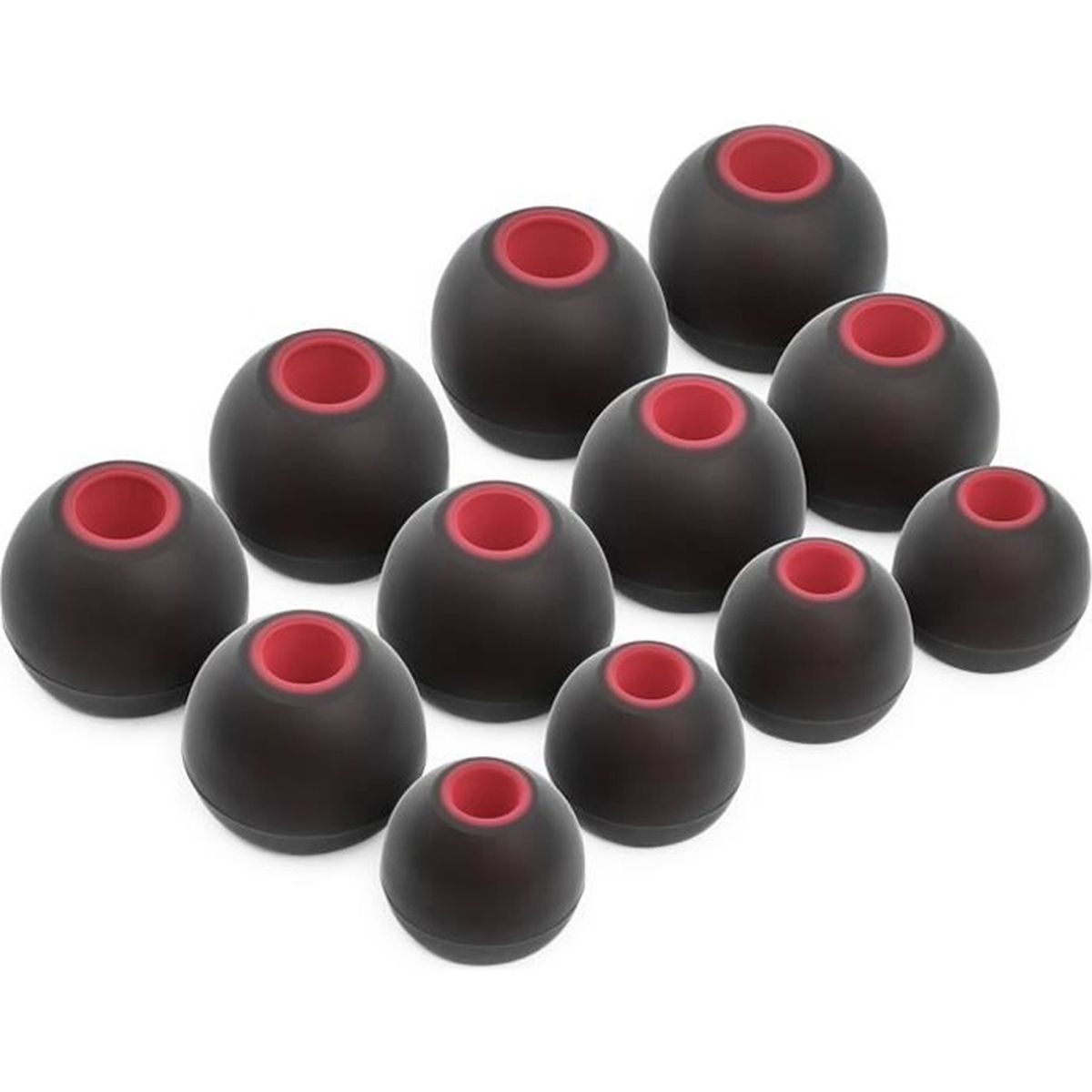 12 Embouts D'Écouteurs En Silicone Pour JBL Wave 200 TWS - 4 Tailles (S/M/L), Blanc, Confort Et Isolation - 6