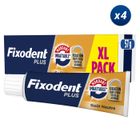4 Crèmes Adhésives Pour Prothèses Dentaires Maintien Imbattable - 60 g - Fixodent Plus