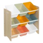 ATMOSPHERA CRÉATEUR D'INTÉRIEUR Meuble rangement enfant "Iduna" 60x64cm multicolore - Atmosphera createur d'interieur