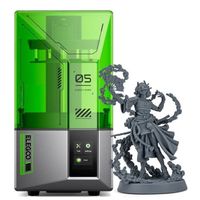 Imprimante 3D , ELEGOO, Mars 5 Écran 4K Impression 3D MSLA Résine Intelligente Rapide à 70mm/h Grande Taille d'Impression