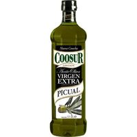 Huile d'olive Espagnole Vierge extra Picual Coosur 1 L