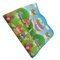 SURENHAP tapis de jeu pliable pour bébé Tapis rampant réversible pour bébé, pliable, lavable, motif de ferme, puericulture tapis