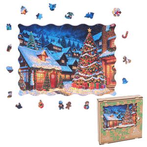 PUZZLE Puzzle de Noël - Christmas Village - 200 Éléments 