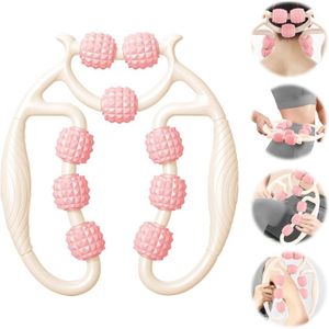 Amagogo Rouleaux De Massage Relaxants Pour Jambes Et Mollets - 23 Roues Réglables