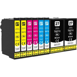 Cartouche D'encre Compatible Premium Pour Epson T3471 T3472 T3473 T3474 (T34XL) - Lot Multicolore - Neuf Sous Blister