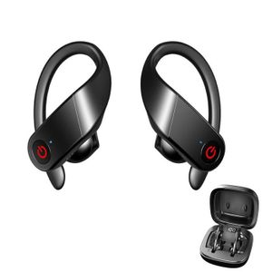 OREILLETTE BLUETOOTH Ecouteur Bluetooth, Écouteurs sans Fil Sport Étanche IPX7 3D Hi-FI Son Stéréo Autonomie 50h ,avec Technologie  réduction de Bruit