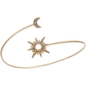 BRACELET - GOURMETTE Bracelet De Bras De Diamant Réglable De Zircon Géo