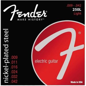 CORDE POUR INSTRUMENT ® »SUPER 250'S NICKEL-PLATED STEEL STRINGS« Cordes