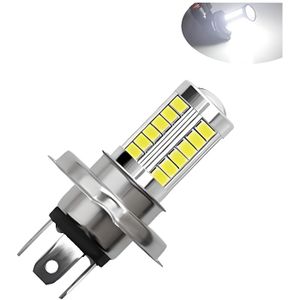 Keiurot Ampoule LED H4 Moto Ampoules de phares H4 voiture Moto HS1 HB2 9003 Ampoule  LED pour phares de moto Faisceau haut et bas Hi/Lo 9-80V 12W Blanc, Lot de  2 