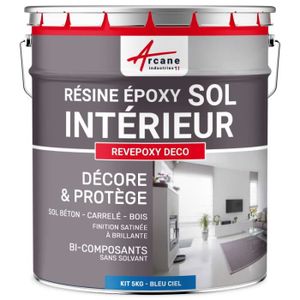 PEINTURE - VERNIS Peinture Sol - Résine Epoxy effet Miroir - REVEPOX