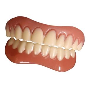 KIT PRODUITS DENTAIRES couleur Une paire Fausses dents en Silicone, placa
