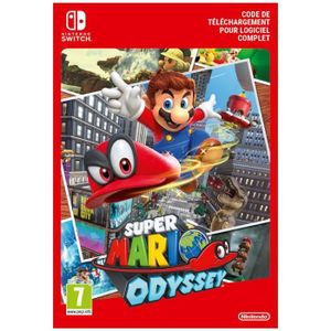 Jeu nintendo switch à télécharger Super Mario Odyssey • Code de téléchargement pour 
