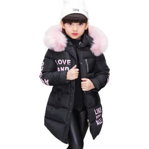 Manteau Fille à Capuche d'Extérieur pour l'Hiver, Modèle Tenant Chaud,  Parka en Fourrure, Idéal pour les Adolescents, Convient aux 5, 6, 8, 10, 12  ans - AliExpress