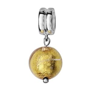 charm pandora murano jaune charm pandora murano jaune