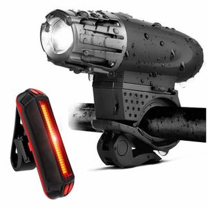 Éclairage Avant Vélo – Phare LED 200 Lumens, 6 Modes, Léger, Compatible VTT/route – Sécurité Nuit