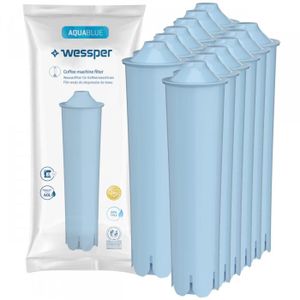 PIÈCE PETIT DÉJEUNER  Lot de 12 filtres à eau Wessper AquaBlue pour cafe