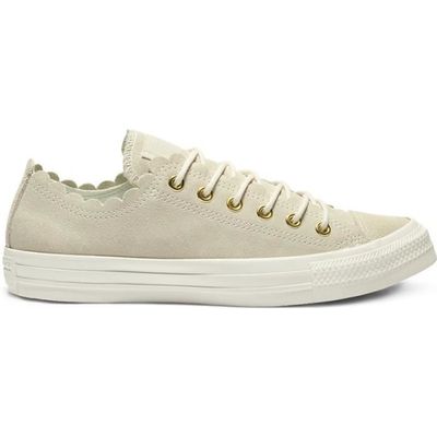 converse white frilly thrills