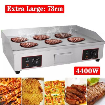 Simeo plancha électrique effet pierre 2200w 59x34cm - cv502