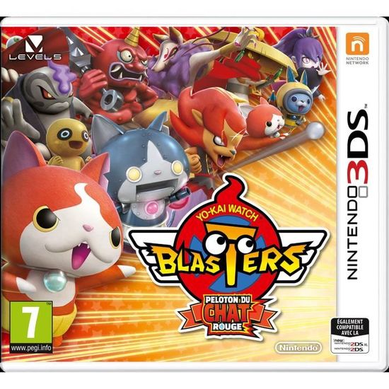 Yo-Kai Watch Blasters : Peloton du chat rouge Jeu 3DS