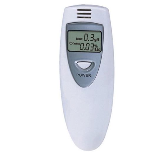 éthylotest Numérique Aiqinu AiQInu Éthylotest Portable Certifié écran LCD - 20 Tubes Jetables - Capteur Semi-conducteur Alcotest Numerique Homologué Nf